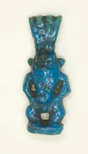 Amulet of the God Bes, Egypt, Third Intermediate Period