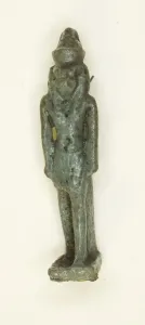 Headed Prints: Amulet of the God Horus (?) with Double Crown, Egypt, Late Period
