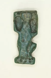 16th Century Bc Gallery: Amulet of the God Shu, Egypt, New Kingdom-Late Period, Dynasties 18-31