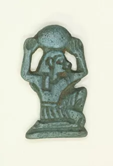 Amulet of the God Shu, Egypt, New Kingdom-Third Intermediate Period