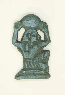 New Kingdom Prints: Amulet of the God Shu, Egypt, New Kingdom-Third Intermediate Period