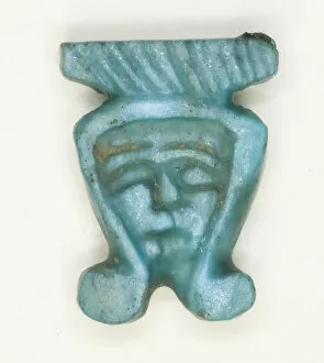 Soapstone Gallery: Amulet of the Goddess Hathor, Egypt, New Kingdom-Late Period (about 1550-332 BCE)