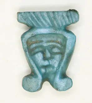 New Kingdom Prints: Amulet of the Goddess Hathor, Egypt, New Kingdom-Late Period (about 1550-332 BCE)