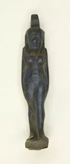 Amulet of the Goddess Isis, Egypt, Late Period-Ptolemaic Period (7th-1st century BCE)