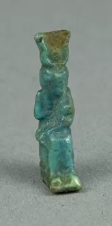 Isis Gallery: Amulet of the Goddess Isis with Horus as a Child, Egypt