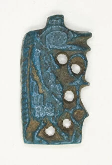 16th Century Bc Gallery: Amulet of the Goddess Tawaret (Thoeris) in Profile, Egypt, New Kingdom