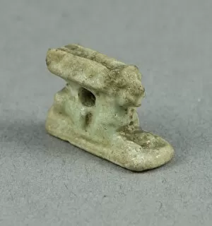 Amulet Collection: Amulet of a Hare, Egypt, Late Period, Dynasties 26-31 (664-332 BCE). Creator: Unknown