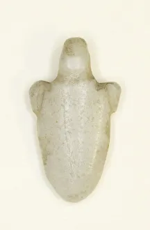 21st Dynasty Prints: Amulet of a Heart, Egypt, Third Intermediate Period-Late Period