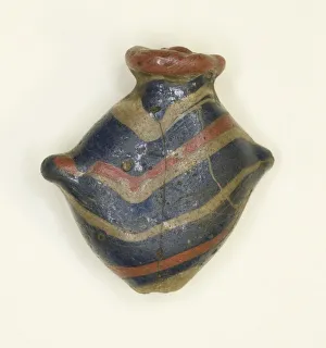 Lucky Charm Collection: Amulet of a Heart, Egypt, New Kingdom, Dynasty 18 (about 1350 BCE). Creator: Unknown