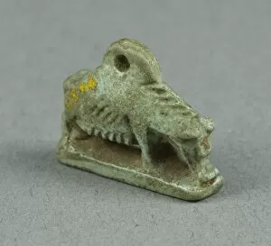 Lucky Charm Collection: Amulet of a Sow, Egypt, Third Intermediate Period-Late Period