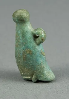 26th Dynasty Prints: Amulet of the White Crown of Upper Egypt, Egypt, Late Period, Dynasty 26-31 (664-332 BCE)