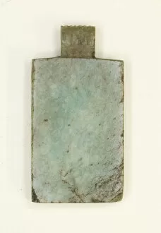 Lucky Charm Collection: Amulet of a Writing Tablet, Egypt, Late Period, Dynasty 26-31 (664-332 BCE)