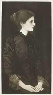 Distracted Prints: Amy Gaskell Bonham, c1892, (1900). Creator: Unknown