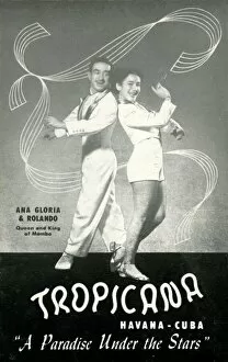 Images Dated 14th May 2019: Ana Gloria & Rolando - Queen and King of Mambo, c1950s. Creator: Unknown