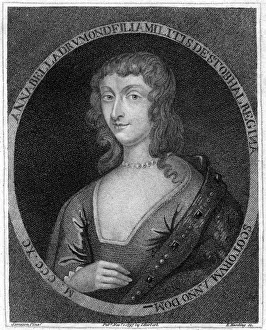 Anabella Drummond, queen consort of Robert III of Scotland, (1797). Artist: E Harding