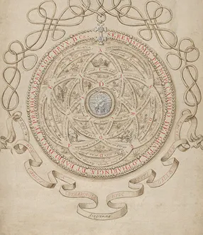 Latin Prints: Anagram in Honor of Charles III, Duke of Lorraine and Bar, ca. 1595-1605