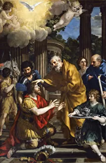Apostle Paul Gallery: Ananias restoring the sight of Saint Paul