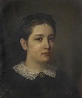 Suspicion Prints: Anastasia Aleksandrovna Botkina, 1862. Creator: Mikhail Botkin
