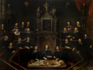 Learning Prints: The Anatomy Lesson of Doctor Joannes van Buyten in the Surgeon's Room in Antwerp
