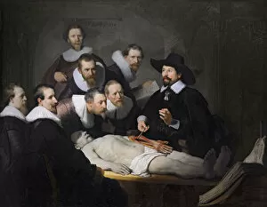 Images Dated 28th November 2013: The Anatomy Lesson of Dr. Nicolaes Tulp, 1632. Artist: Rembrandt van Rhijn (1606-1669)