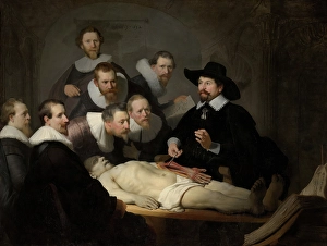 Learning Prints: The Anatomy Lesson of Dr Nicolaes Tulp, c1660. Creator: Rembrandt Harmensz van Rijn