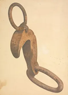 Anchor Gallery: Anchor Trip Hook, c. 1942. Creator: William Frank