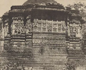 Lagrange Prints: Ancien Temple Hindou. A Tchittour entre Agra et Bombay. 1851