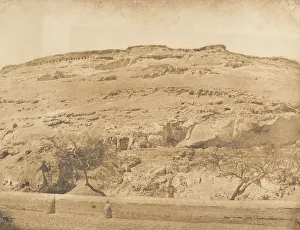 Necropolis Prints: Ancienne Necropole de Lycopolis, a Syout, 1849-50. Creator: Maxime du Camp