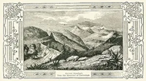 John Frost Prints: Ancient Aqueduct, from the Mountain of Tezcosingo, 1849. Creator: Unknown