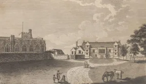 Godfrey Collection: The Ancient Archiepiscopal Palace at Maidstone, from Edward Hasted s