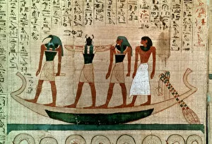 Book Of The Dead Gallery: Ancient Egyptian papyrus, 11th-10th century BC
