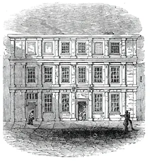 Highway Gallery: Ancient mansion, Gravel-lane, 1844. Creator: Unknown