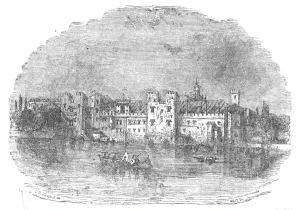 John Plantagenet Prints: Ancient Palace of the Savoy, 1844. Creator: Gray