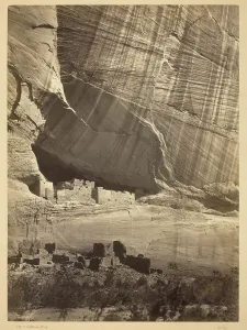 Tim Osullivan Prints: Ancient Ruins in the Canon de Chelle, N