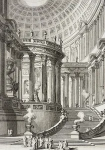 Ancient Temple, c1743. Creator: Giovanni Battista Piranesi