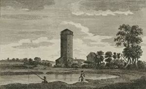Alexander Hogg Collection: An Ancient Water Tower, in Hampshire, 1786. Artist: Sparrow