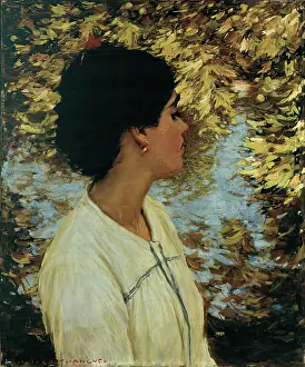 1890 Prints: An Andalucian, c1890. Creator: Henry Herbert la Thangue