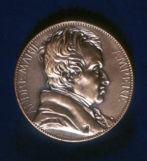 Andre-Marie Ampere (1775-1836), French mathematician and physicist