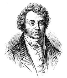 Andre-Marie Ampere (1775-1836), French mathematician and physicist, 19th century