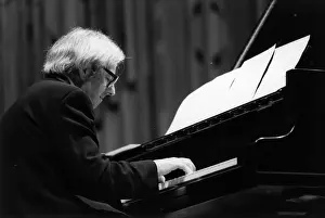 Piano Prints: Andre Previn, Barbican, London, 1995. Creator: Brian Foskett