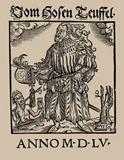 Calvin Gallery: Andreas Musculus: The Trouser Devil (Vom Hosenteufel), 1555