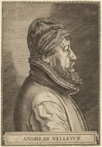 Johannes Wierix Prints: Andreas Velleius (Anders Sorensen Vedel). Creator: Jan Wierix