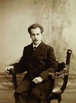 Boris Collection: Andrei Bely, Russian novelist and poet, 1904