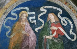 Apostolic Palace Prints: Andrew the Apostle and the Prophet Isaiah, 1492-1495