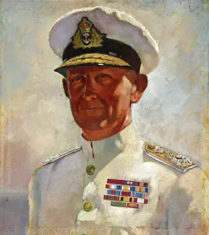 Commander Chief Prints: Andrew Cunningham, 1st Viscount Cunningham of Hyndhope