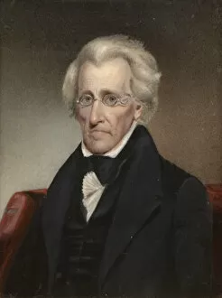 Images Dated 22nd June 2021: Andrew Jackson, 1840. Creator: James Tooley