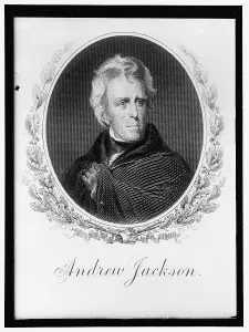 Andrew Jackson, between 1913 and 1917. Creator: Harris & Ewing. Andrew Jackson, between 1913 and 1917. Creator: Harris & Ewing