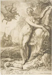Pegasus Prints: Andromeda, 1601. Creator: Jan Saenredam
