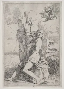 Andromeda. Creator: Lorenzo Lolli (Italian, 1612-1691)