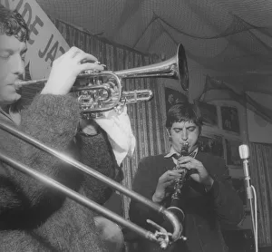Clarinetist Prints: Andy Cooper, c1963. Creator: Brian Foskett